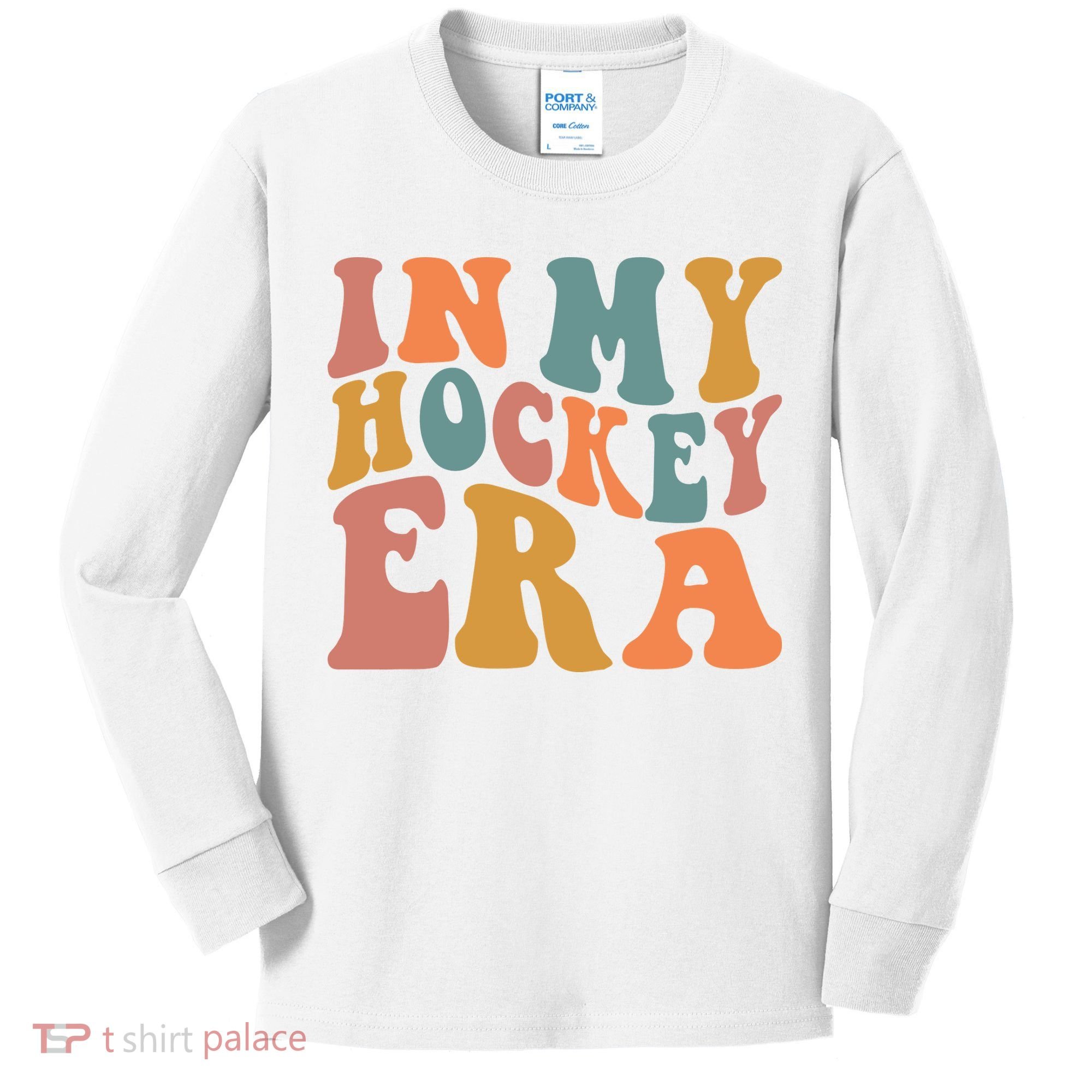 In My Hockey Era Kids Long Sleeve Shirt