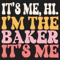 ItS Me Hi IM The Baker Cookie Baking Funny Woman Baker Tumbler thumb 3