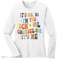 Its Me Hi Im The School Counselor Back To School Women's Long Sleeve Shirt thumb 0