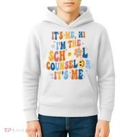 Its Me Hi Im The School Counselor Back To School Kids Hoodie thumb 4