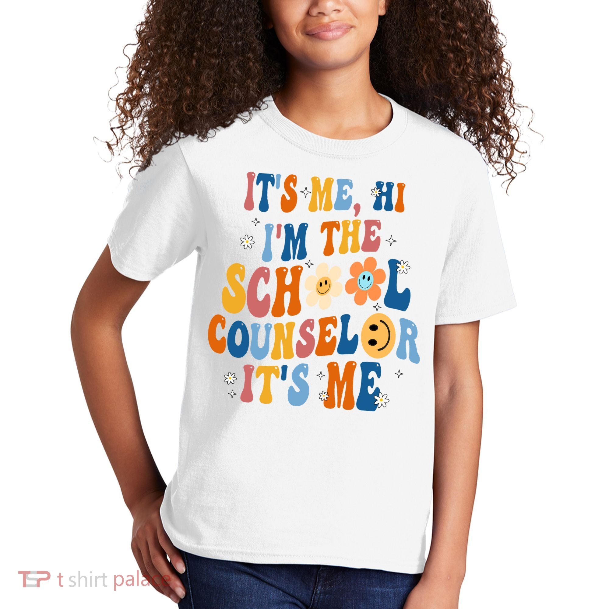 Its Me Hi Im The School Counselor Back To School Kids T-Shirt