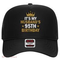 It'S My Husband'S 95 Year Old Birthday Couple 95th Birthday Hat thumb 0