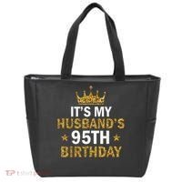 It'S My Husband'S 95 Year Old Birthday Couple 95th Birthday Tote Bag thumb 0