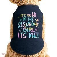 Its Me Hi Im The Birthday Its Me Birthday Party Doggie Tank thumb 0