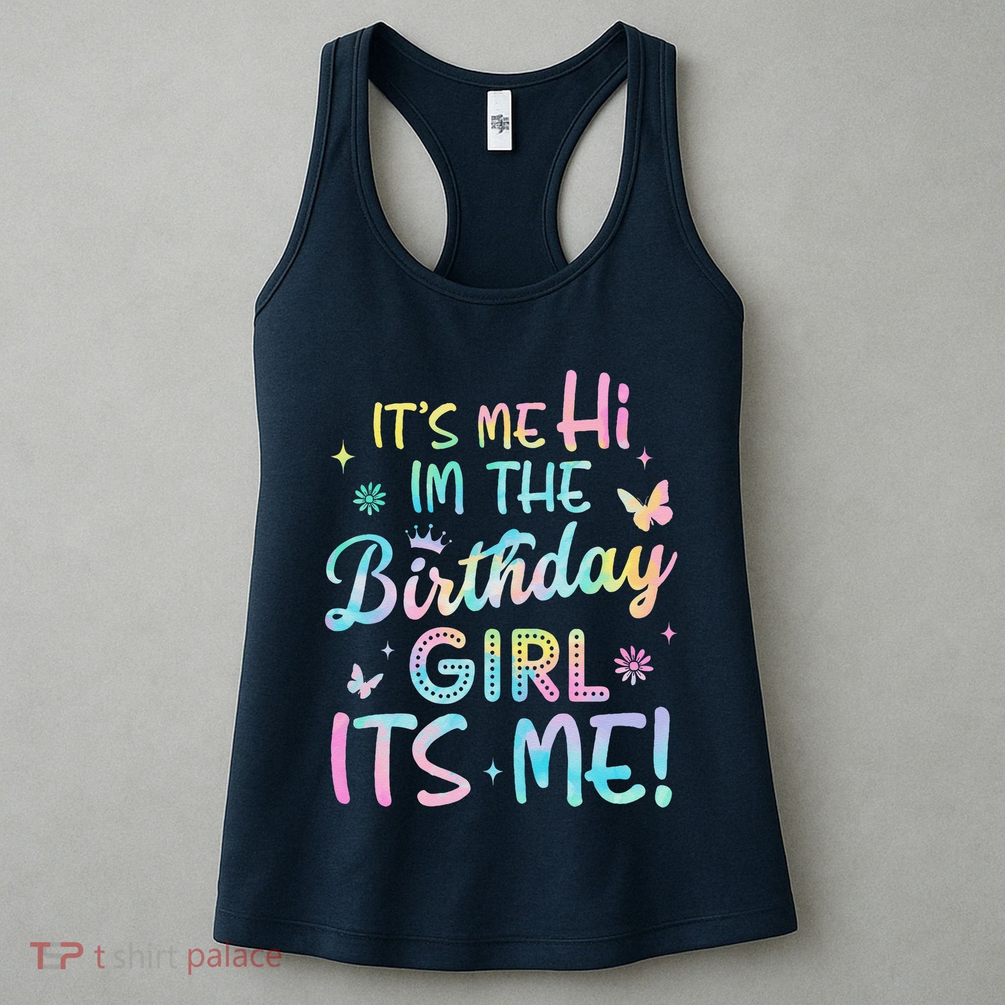 Its Me Hi Im The Birthday Its Me Birthday Party Women's Tank Top