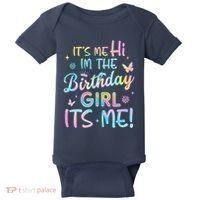 Its Me Hi Im The Birthday Its Me Birthday Party Baby Bodysuit thumb 0