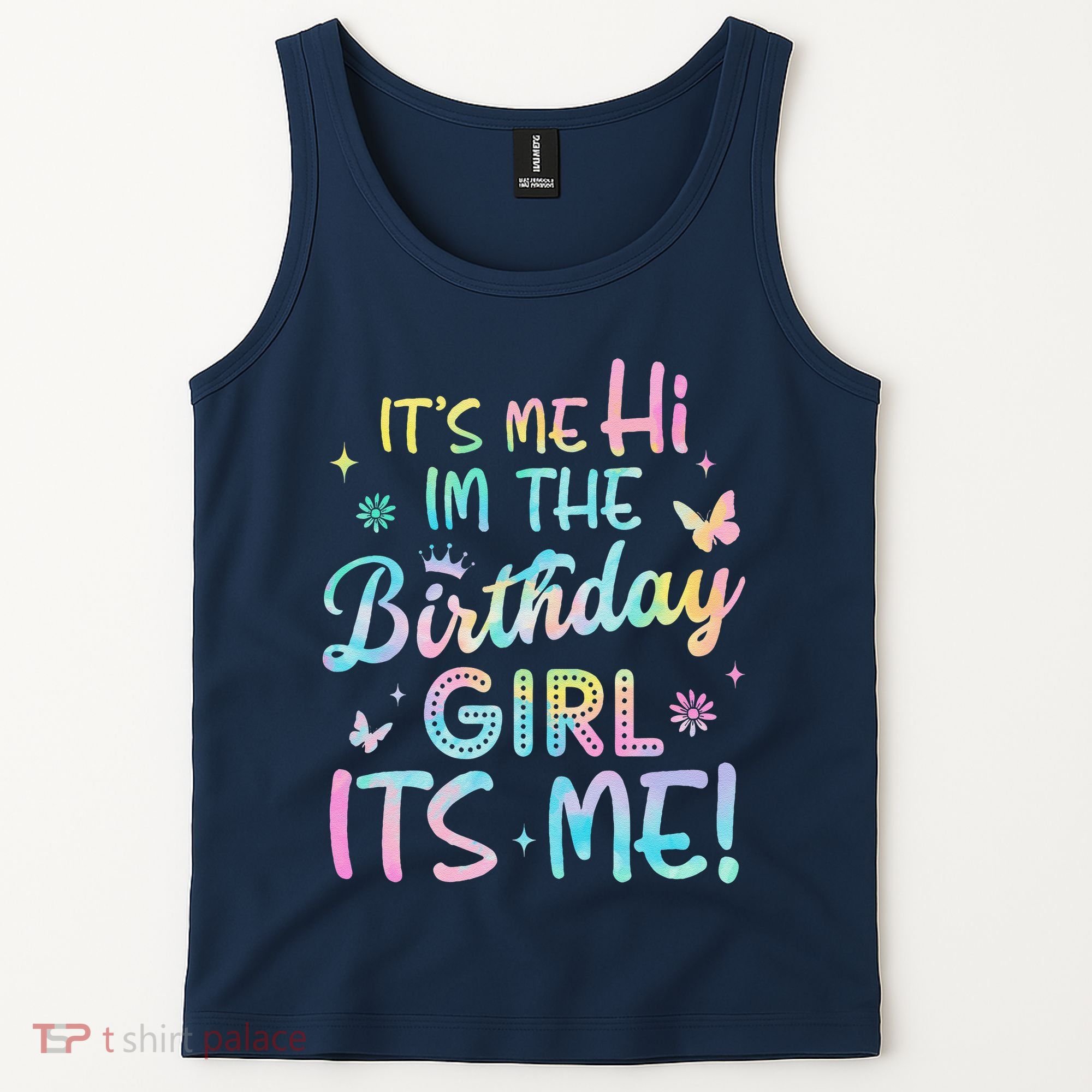 Its Me Hi Im The Birthday Its Me Birthday Party Tank Top