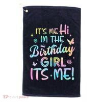 Its Me Hi Im The Birthday Its Me Birthday Party Golf Towel thumb 0