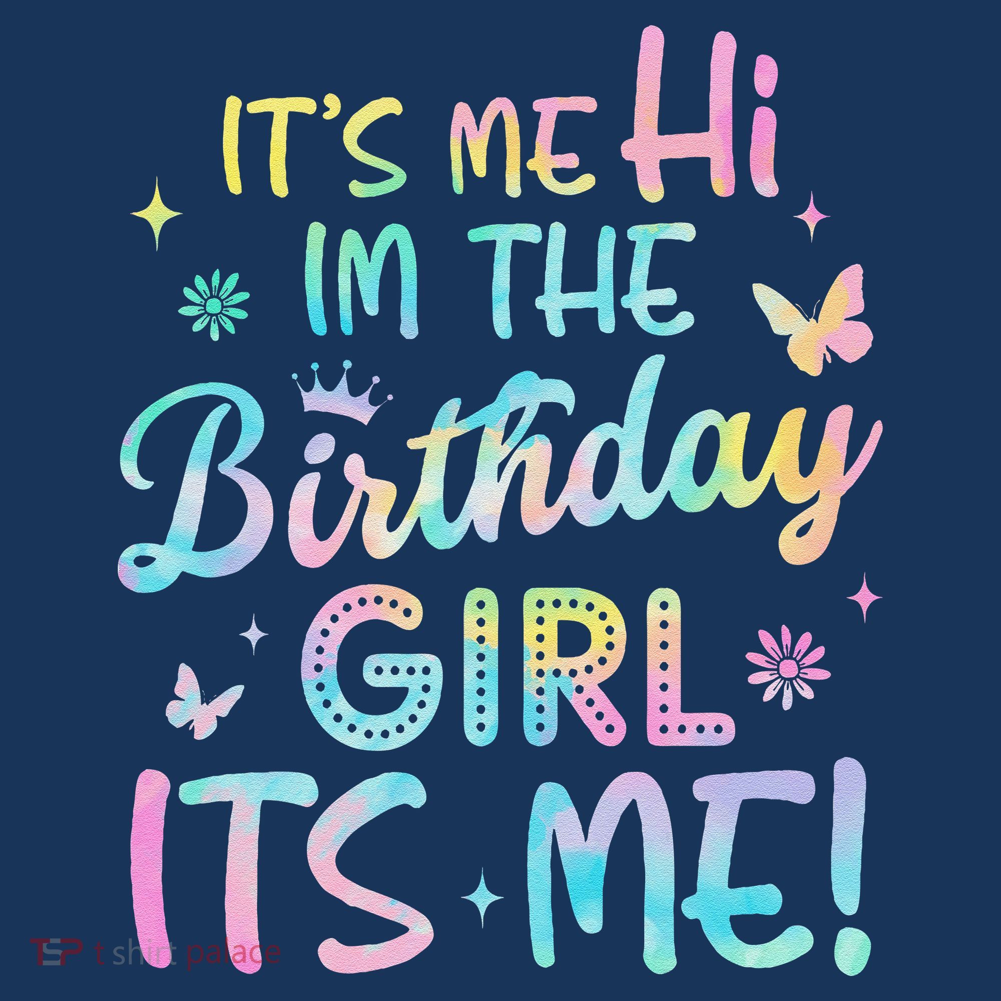 Its Me Hi Im The Birthday Its Me Birthday Party Golf Towel