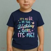 Its Me Hi Im The Birthday Its Me Birthday Party Toddler T-Shirt thumb 2