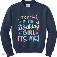 Its Me Hi Im The Birthday Its Me Birthday Party Kids Sweatshirt thumb 0