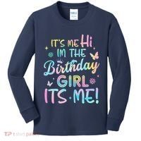 Its Me Hi Im The Birthday Its Me Birthday Party Kids Long Sleeve Shirt thumb 0