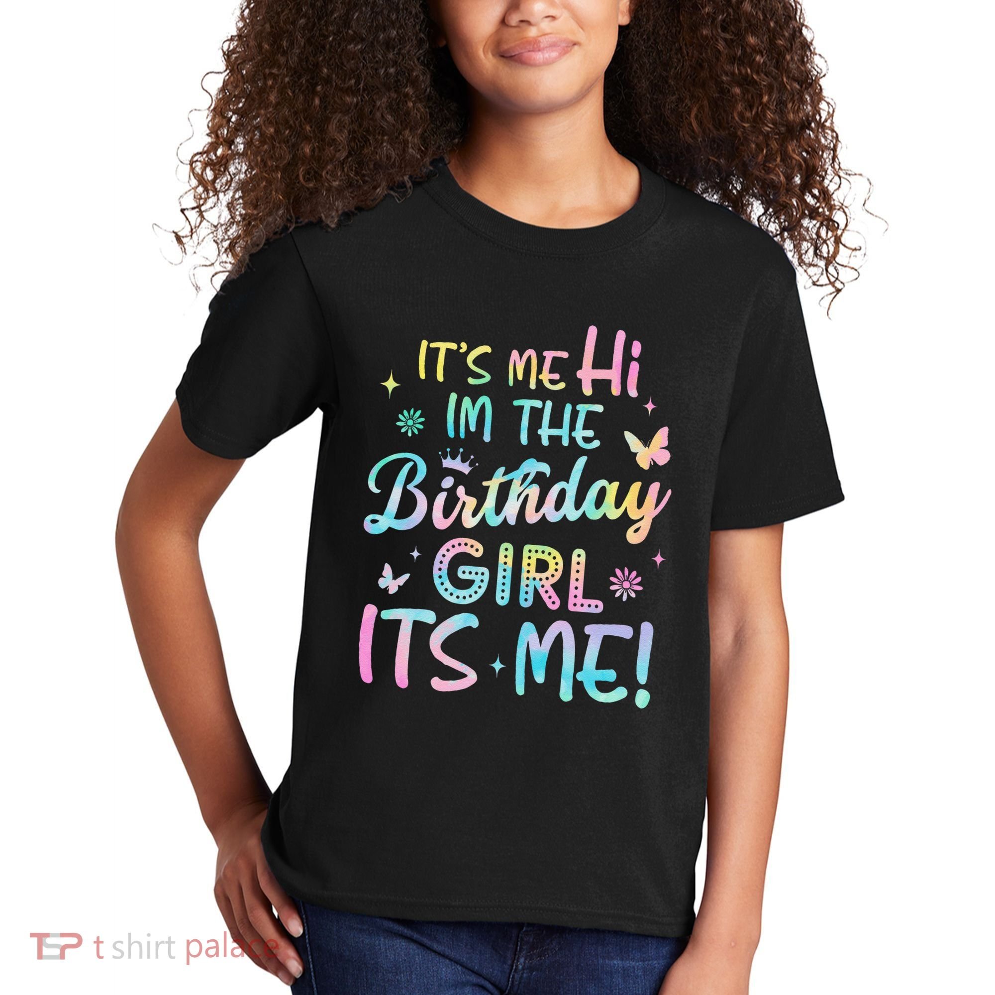 Its Me Hi Im The Birthday Its Me Birthday Party Kids T-Shirt