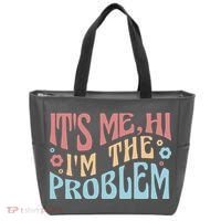 It's Me Hi I'm The Problem Funny Gift Tote Bag thumb 0