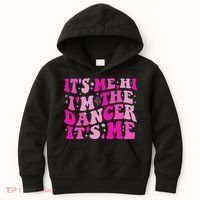 It's Me Hi I'm The Dancer It's Me Dancers Teacher Kids Hoodie thumb 0