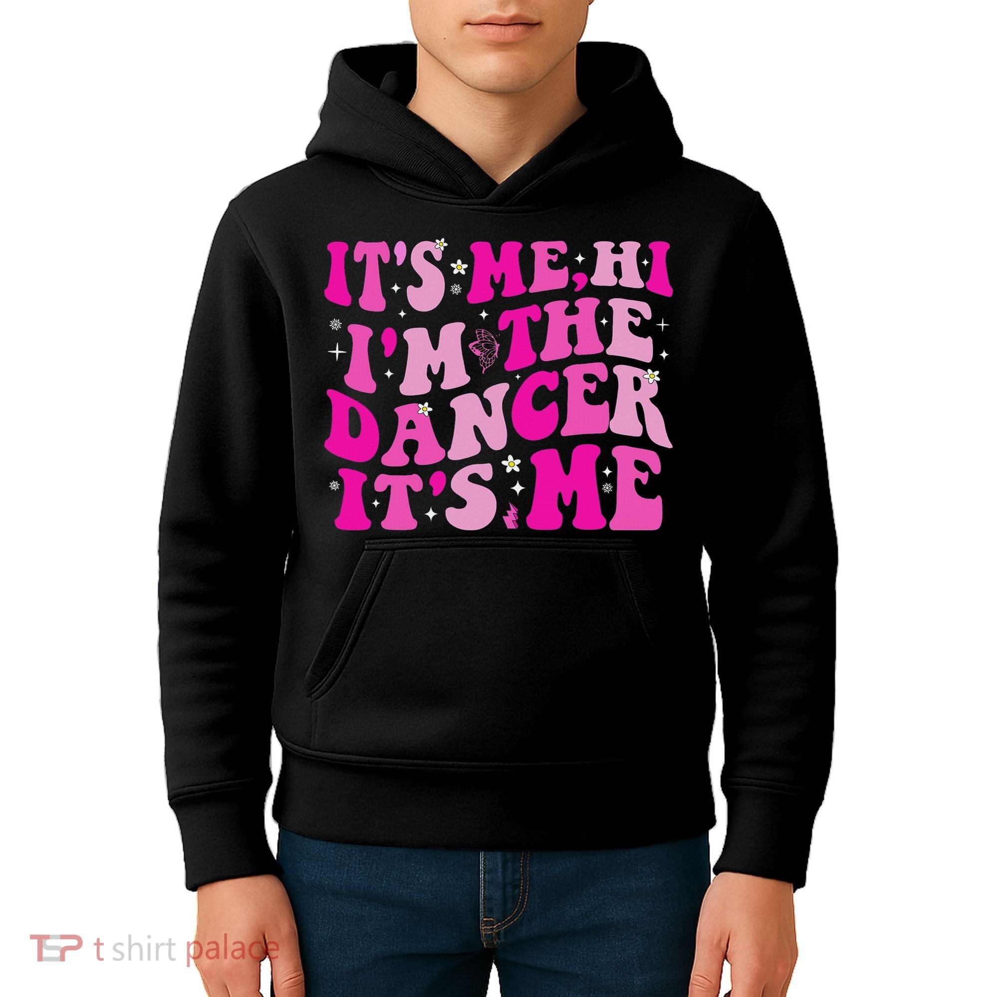 It's Me Hi I'm The Dancer It's Me Dancers Teacher Kids Hoodie