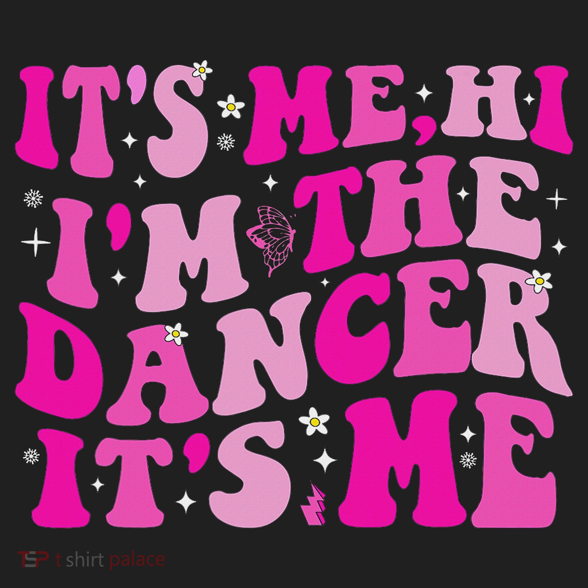 It's Me Hi I'm The Dancer It's Me Dancers Teacher Kids Long Sleeve Plaid Pajama Set