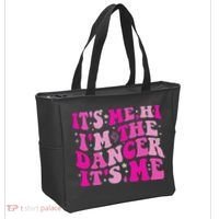 It's Me Hi I'm The Dancer It's Me Dancers Teacher Tote Bag thumb 2
