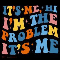 It's Me Hi I'm The Problem It's Me Funny Retro Doggie Tank thumb 4