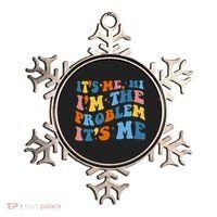 It's Me Hi I'm The Problem It's Me Funny Retro Ornament thumb 0