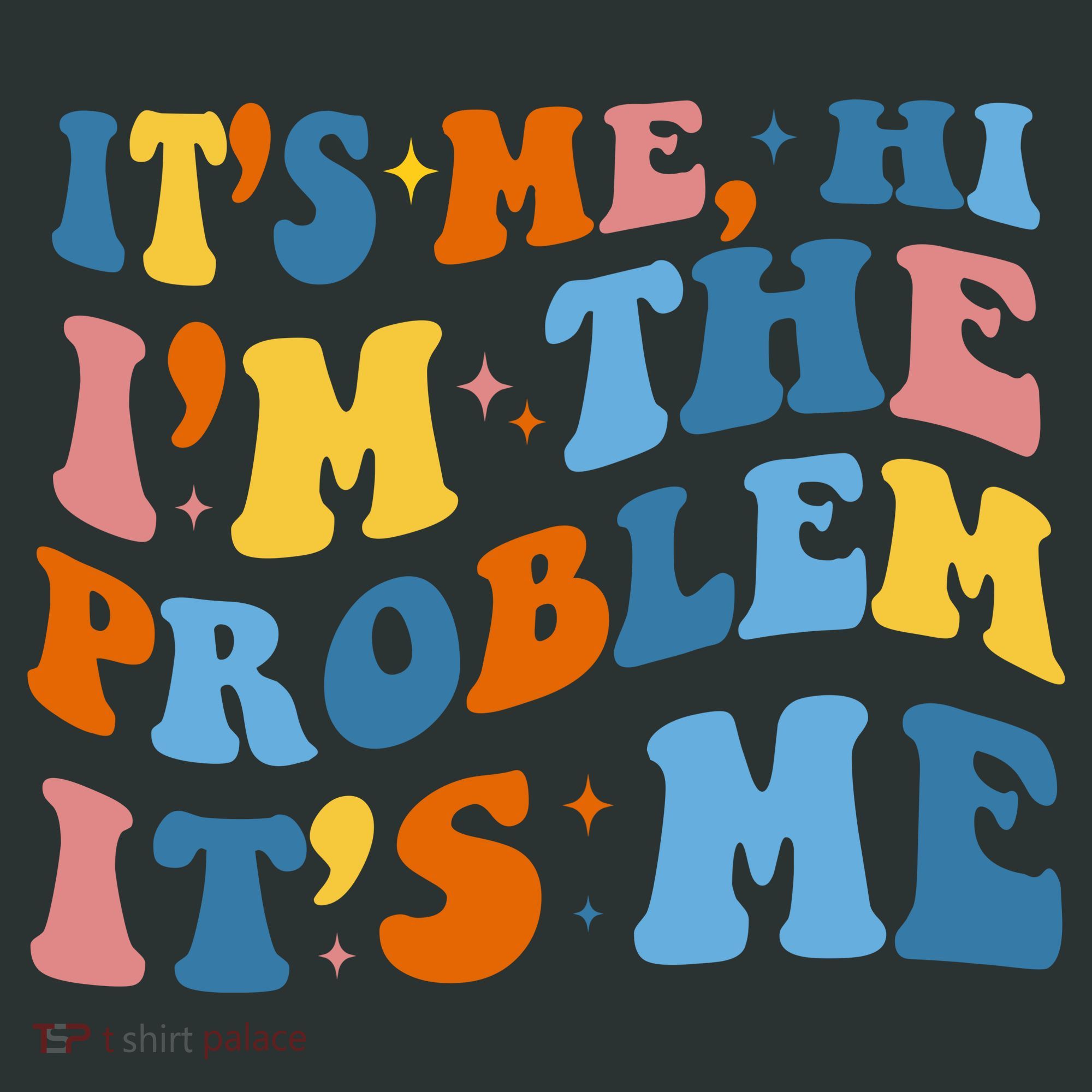 It's Me Hi I'm The Problem It's Me Funny Retro Mousepad
