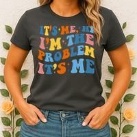 It's Me Hi I'm The Problem It's Me Funny Retro Women's T-Shirt thumb 2