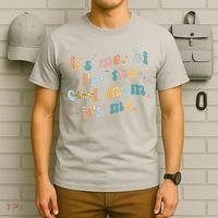 It's Me Hi I'm The Cool Mom It's Me Groovy Retro T-Shirt thumb 6