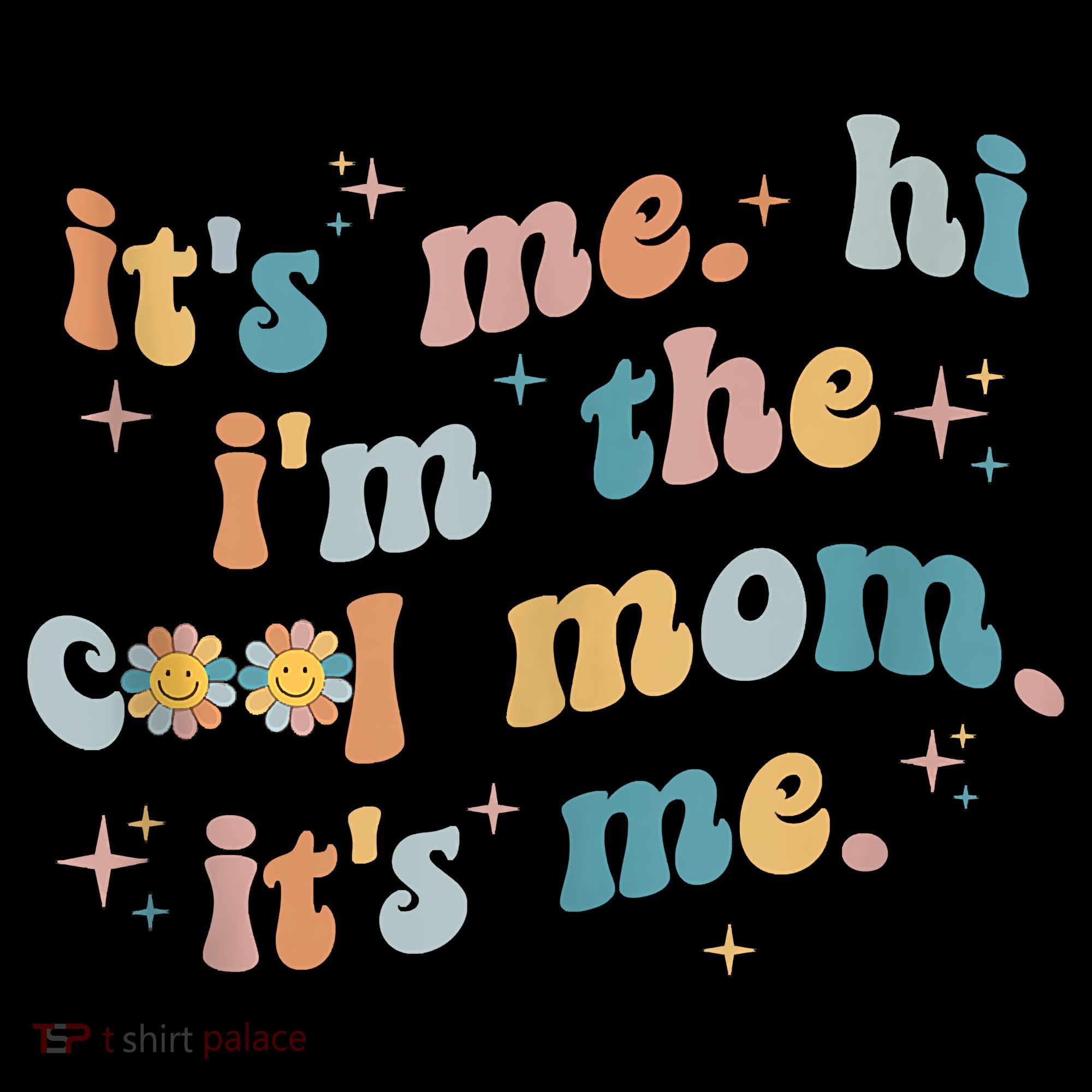 It's Me Hi I'm The Cool Mom It's Me Groovy Retro Coffee Mug