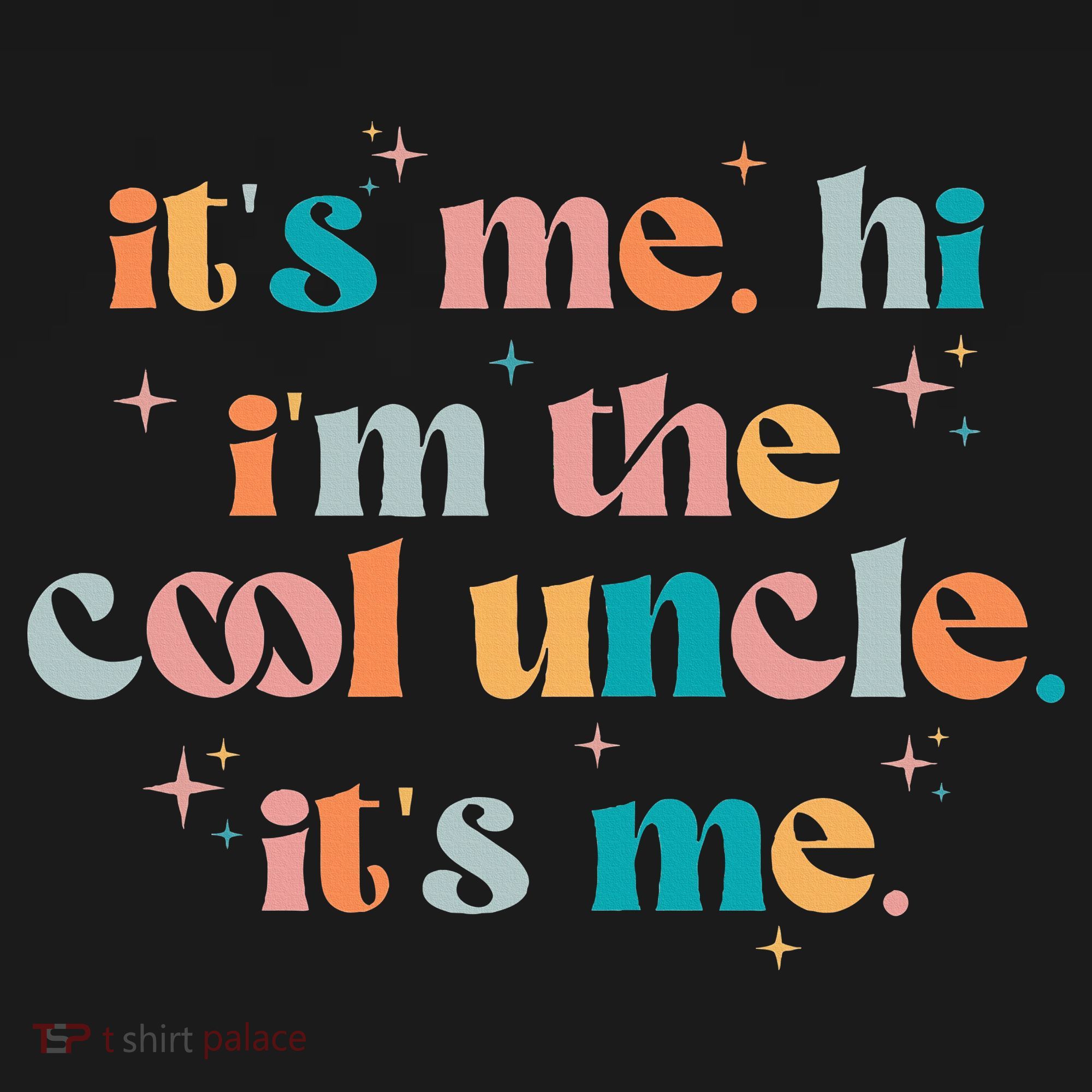 Its Me Hi Im The Cool Uncle Its Me Groovy Family Matching Long Sleeve Shirt