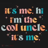Its Me Hi Im The Cool Uncle Its Me Groovy Family Matching T-Shirt thumb 7