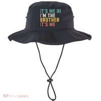 It's Me Hi I'm The Brother It's Me Funny Daddy Brother Bucket Hat thumb 0