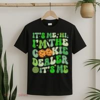 Its Me Hi Im The Cookie Dealer Girl Scout Troop Scouting T-Shirt thumb 2