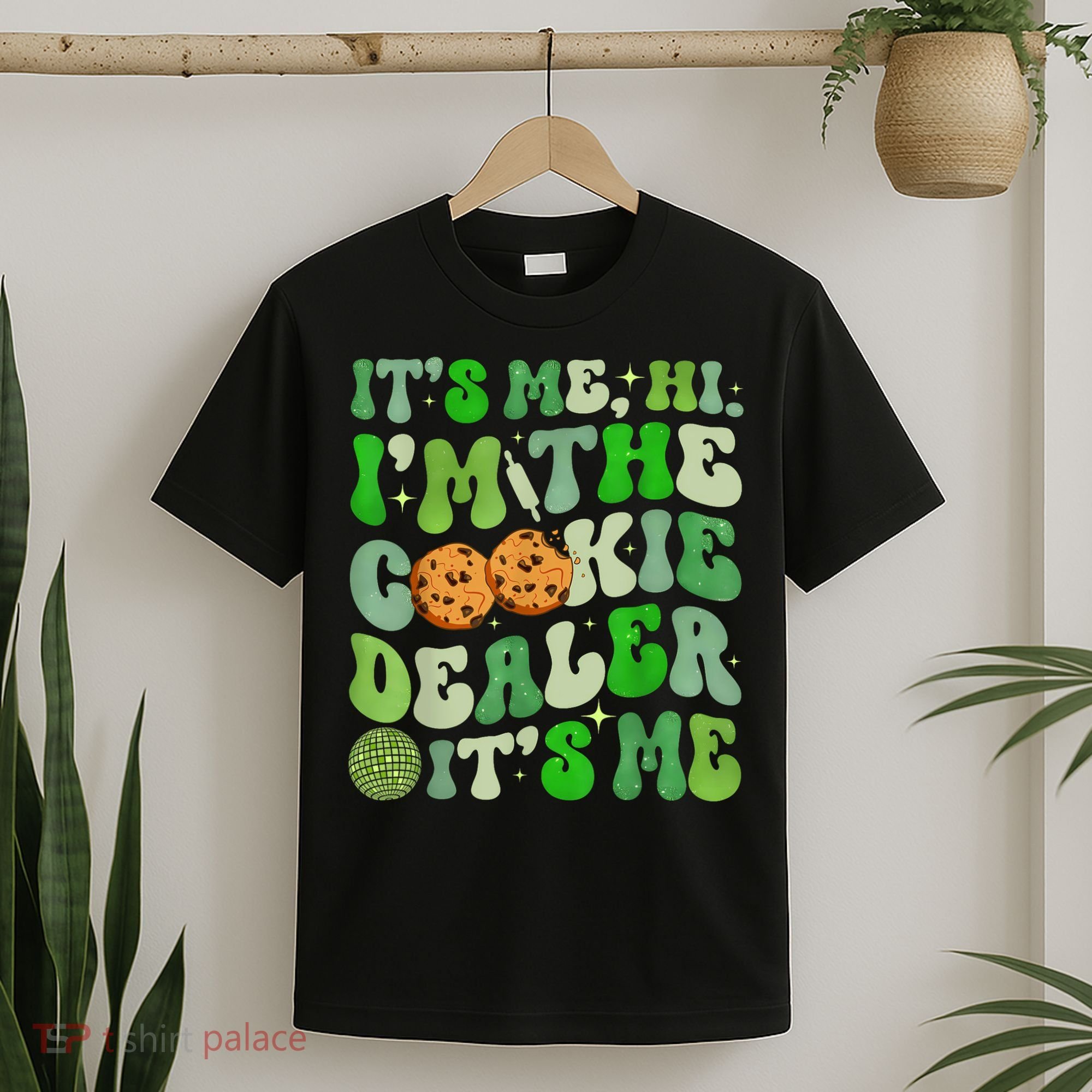 Its Me Hi Im The Cookie Dealer Girl Scout Troop Scouting T-Shirt
