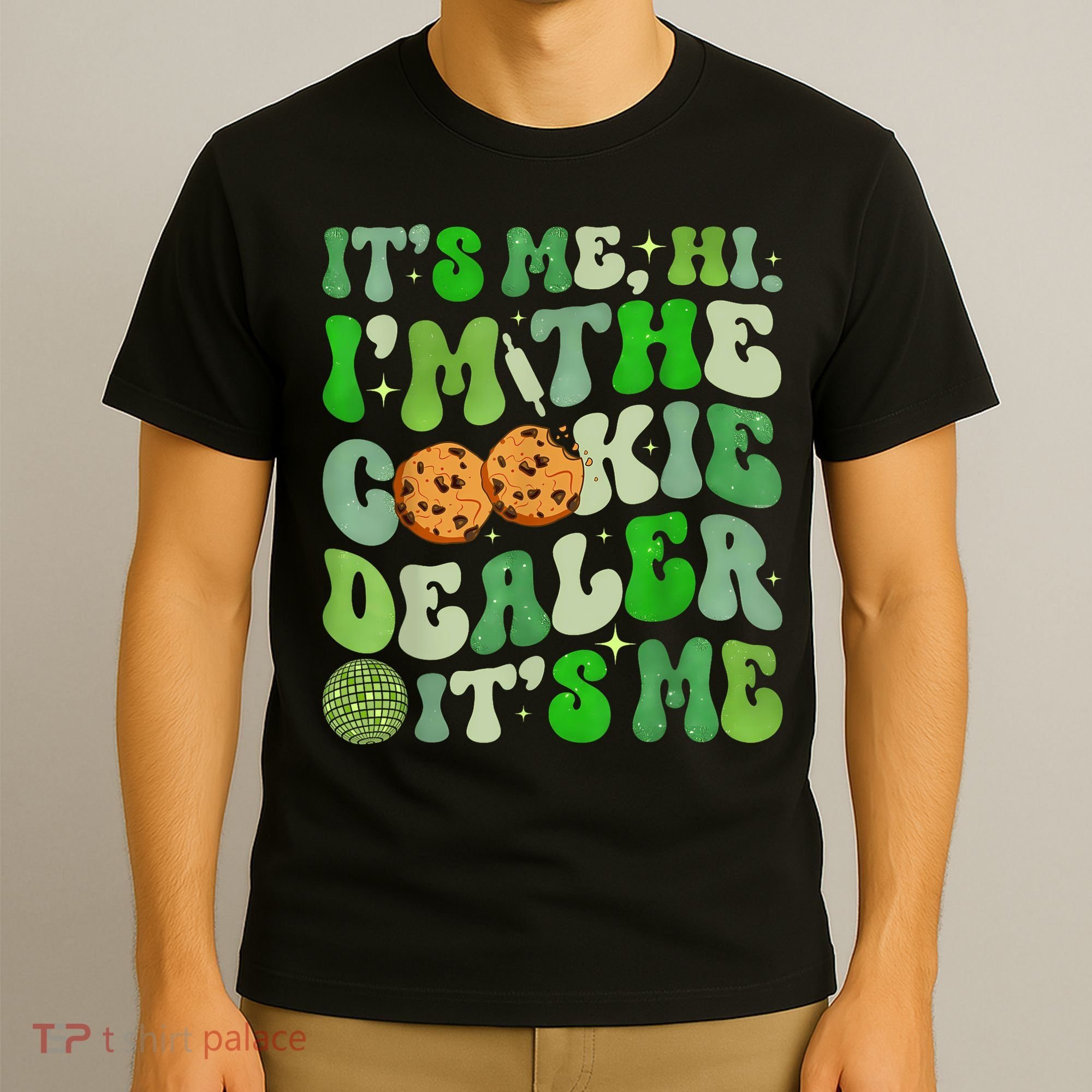 Its Me Hi Im The Cookie Dealer Girl Scout Troop Scouting T-Shirt