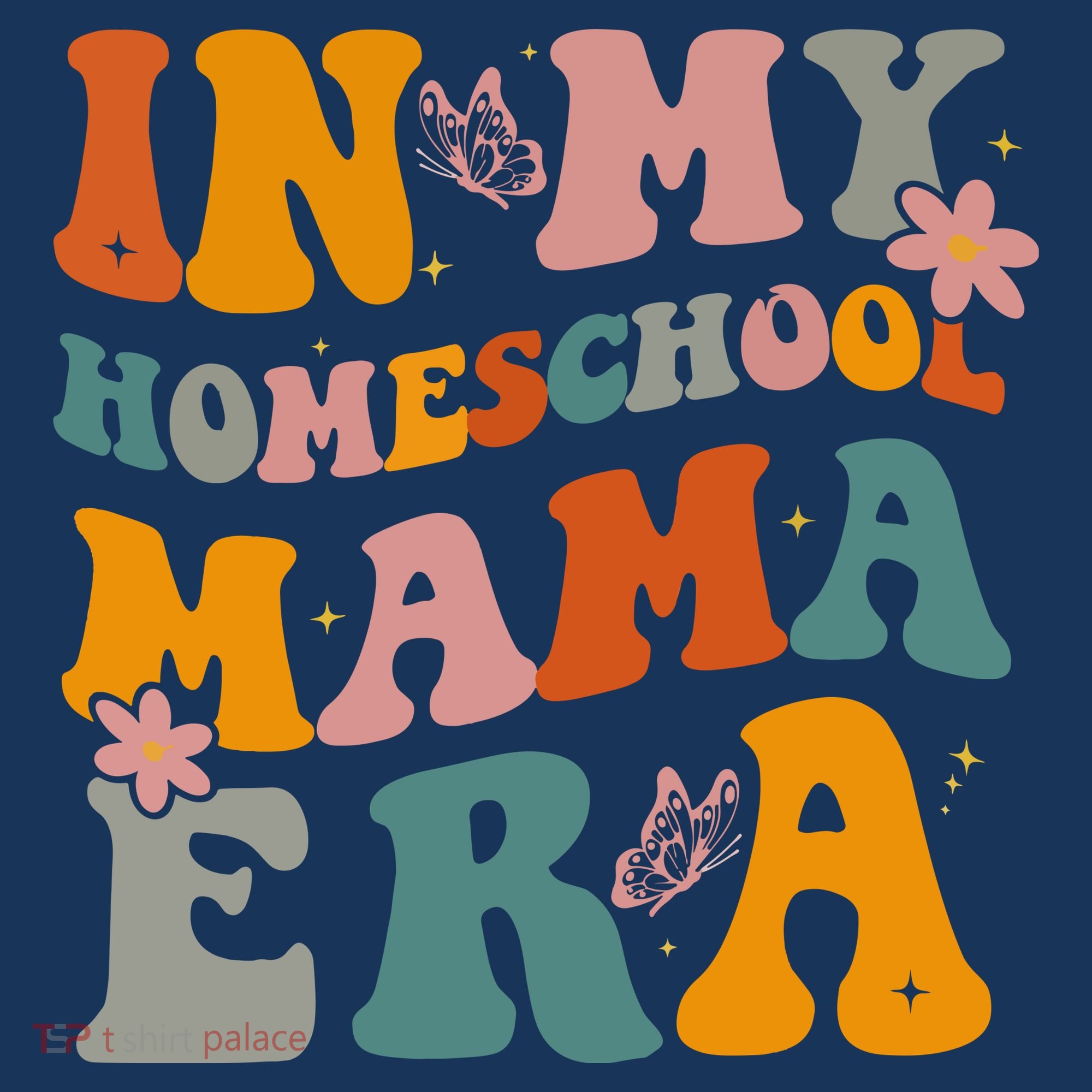 In My Homeschool Mama Era Funny Mom Teacher Gift Sweatshirt