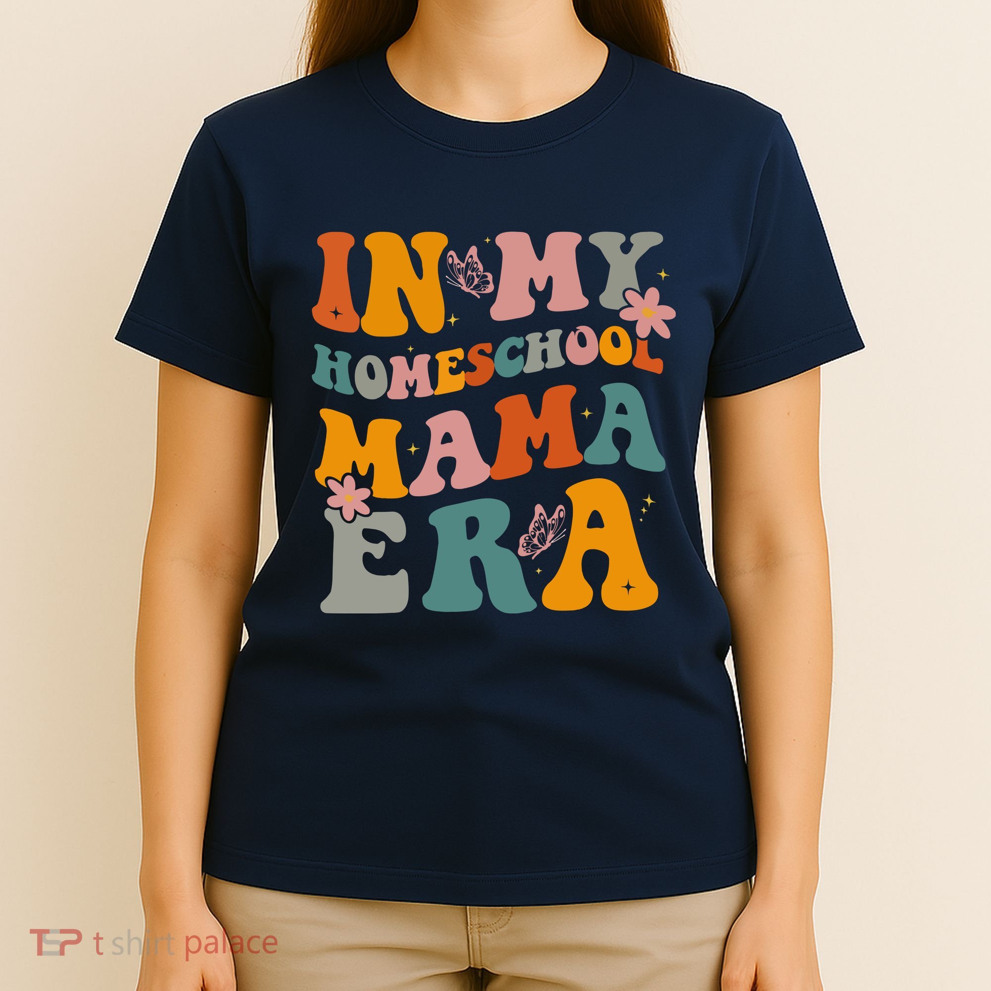 In My Homeschool Mama Era Funny Mom Teacher Gift T-Shirt