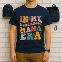 In My Homeschool Mama Era Funny Mom Teacher Gift T-Shirt thumb 6