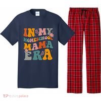 In My Homeschool Mama Era Funny Mom Teacher Gift Pajama Set thumb 0