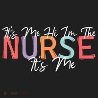Its Me Hi I'm The Nurse RN ER NICU Nursing Beanie thumb 2