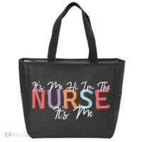 Its Me Hi I'm The Nurse RN ER NICU Nursing Tote Bag thumb 0