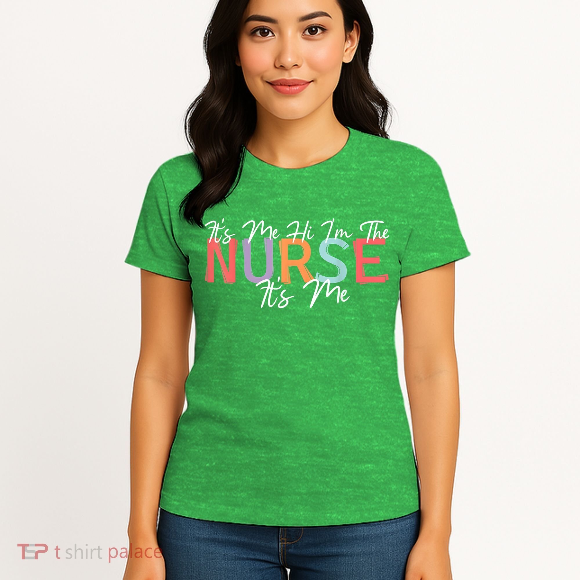 Its Me Hi I'm The Nurse RN ER NICU Nursing Women's T-Shirt