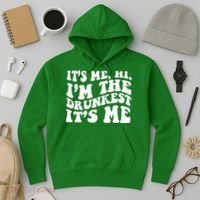 Its Me Hi Im The Drunkest Its Me St Patricks Day Hoodie thumb 3