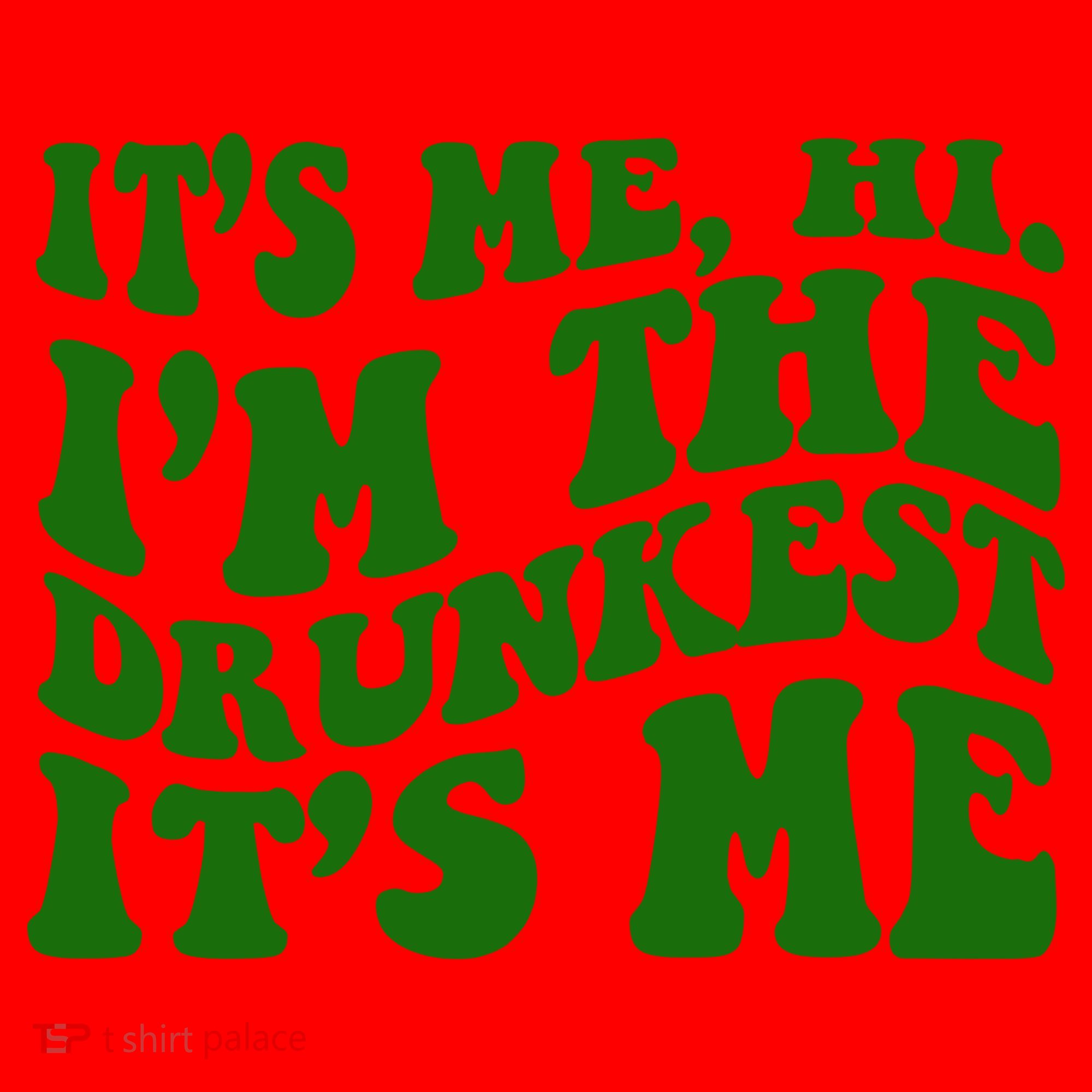 Its Me Hi Im The Drunkest Its Me St Patricks Day Santa Hat