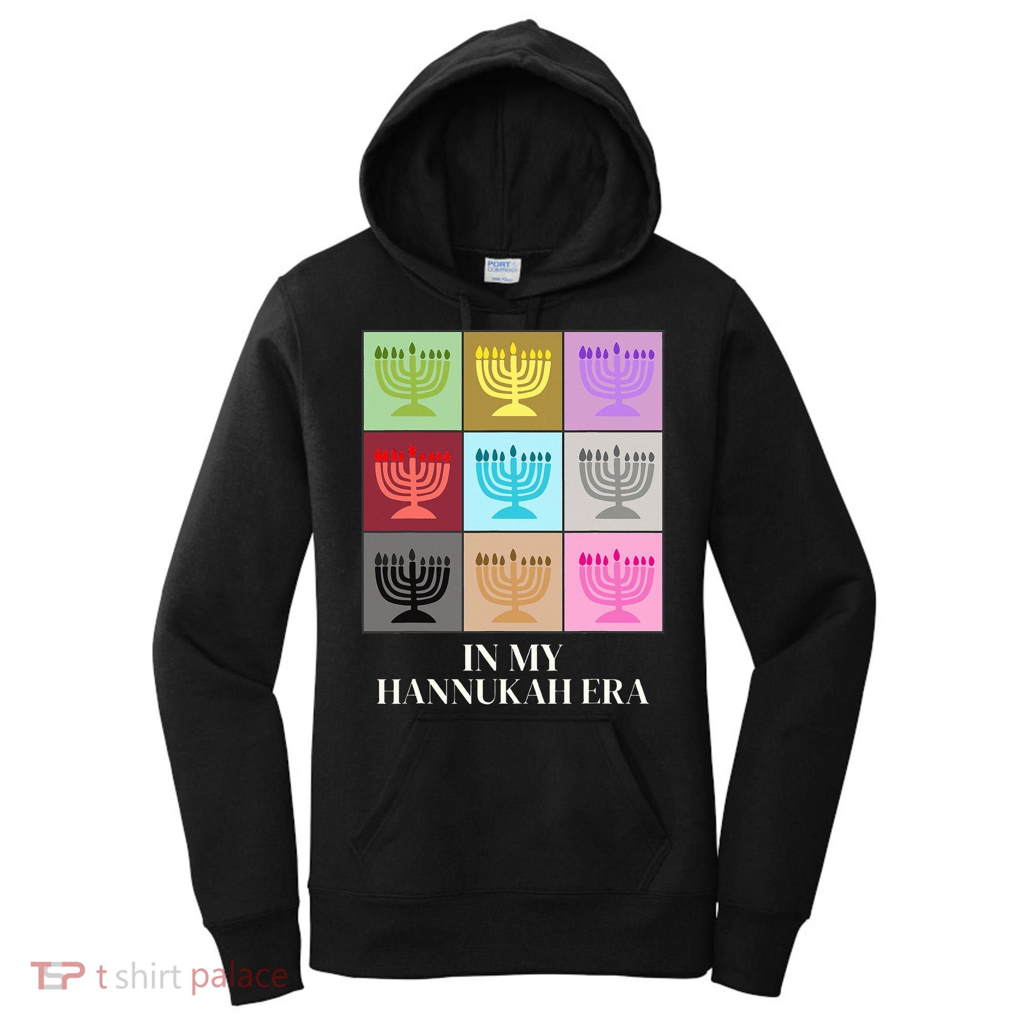 In My Hanukkah Era Ugly Jewish Xmas Funny Christmas Hanukkah  Women's Hoodie
