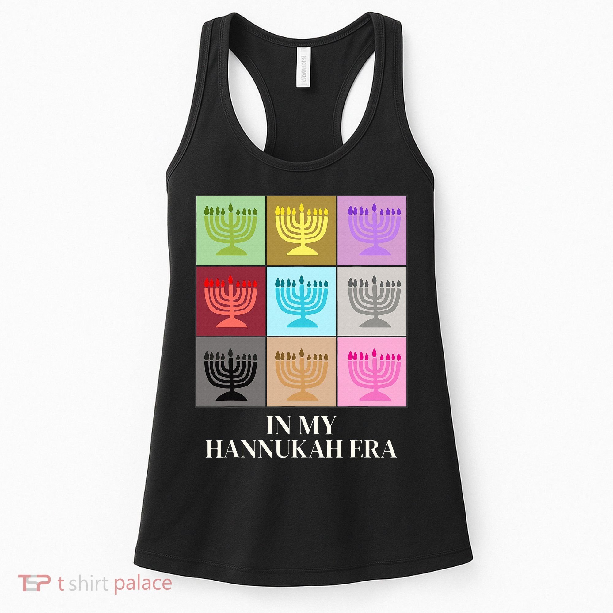 In My Hanukkah Era Ugly Jewish Xmas Funny Christmas Hanukkah  Women's Tank Top