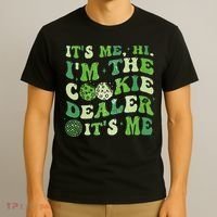 Its Me Hi Im The Cookie Dealer Scout Troop Scouting T-Shirt thumb 3