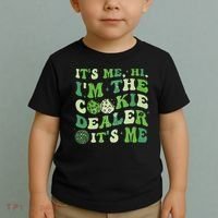 Its Me Hi Im The Cookie Dealer Scout Troop Scouting Toddler T-Shirt thumb 2