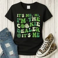 Its Me Hi Im The Cookie Dealer Scout Troop Scouting Women's T-Shirt thumb 3