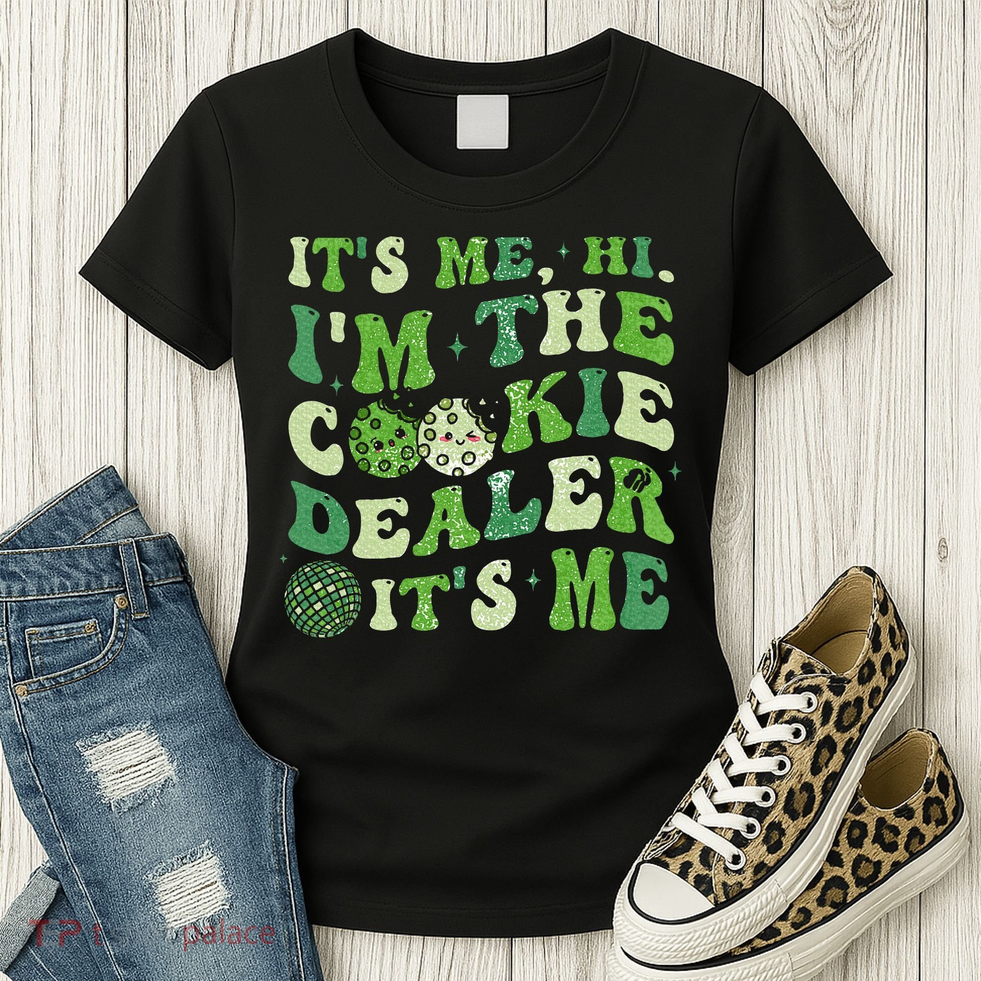 Its Me Hi Im The Cookie Dealer Scout Troop Scouting Women's T-Shirt