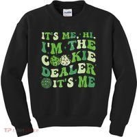 Its Me Hi Im The Cookie Dealer Scout Troop Scouting Kids Sweatshirt thumb 0
